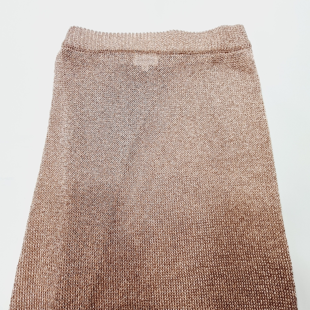 Superdown Keva Wrap Maxi Skirt in Bronze - Picture 8 of 11